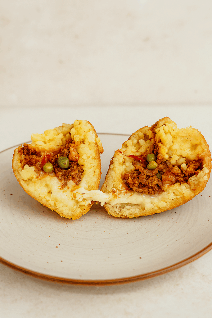 Arancini ouvert en 2